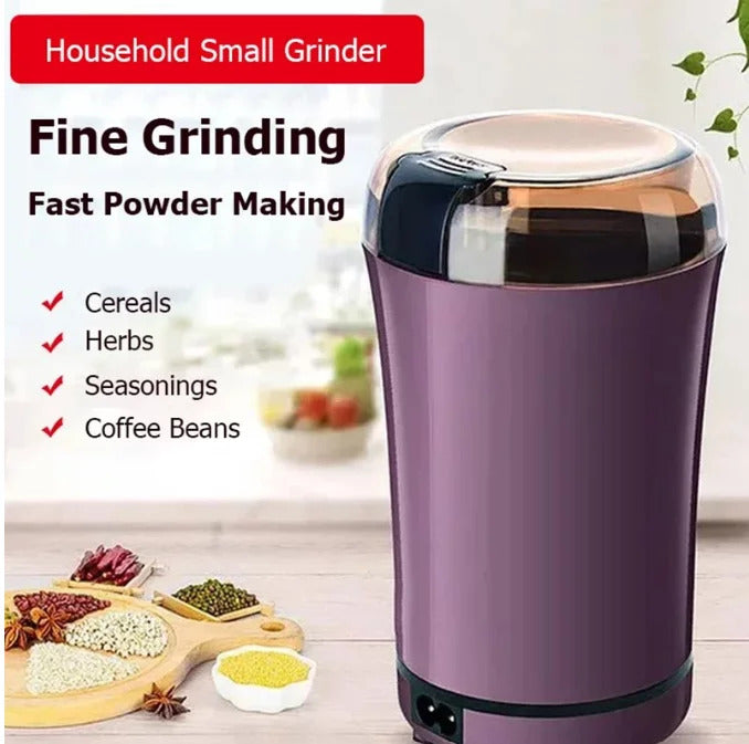 Electric Portable Coffee Grinder Spice Bean Herb Mill Nut Seed Blender Mini  NEW